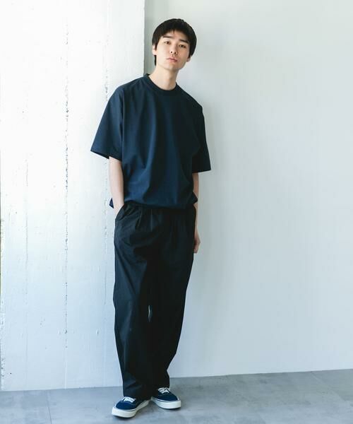 URBAN RESEARCH DOORS / アーバンリサーチ ドアーズ Tシャツ | 『吸水速乾/防シワ/抗ピリング/UVカット/イージーケア』DRYMIX クルーネック ショートスリーブ スウェットTシャツ | 詳細12
