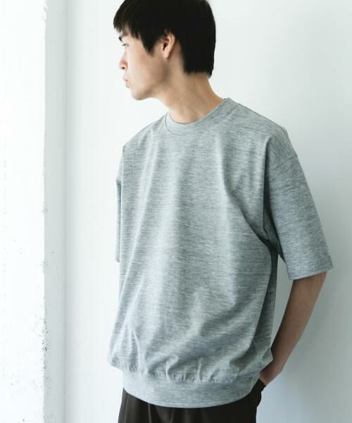 URBAN RESEARCH DOORS / アーバンリサーチ ドアーズ Tシャツ | 『吸水速乾/防シワ/抗ピリング/UVカット/イージーケア』DRYMIX クルーネック ショートスリーブ スウェットTシャツ | 詳細20