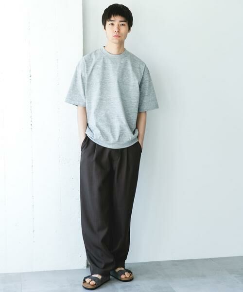 URBAN RESEARCH DOORS / アーバンリサーチ ドアーズ Tシャツ | 『吸水速乾/防シワ/抗ピリング/UVカット/イージーケア』DRYMIX クルーネック ショートスリーブ スウェットTシャツ | 詳細21