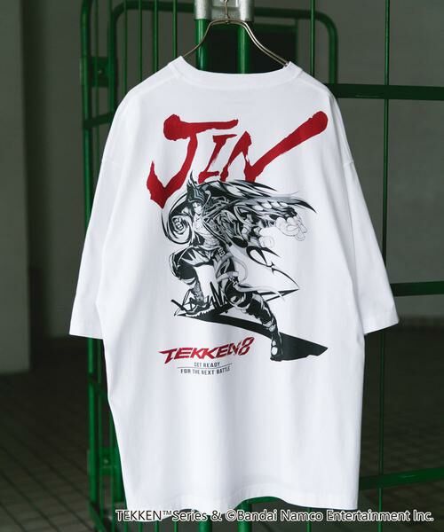 URBAN RESEARCH DOORS / アーバンリサーチ ドアーズ Tシャツ | TEKKEN ショートスリーブプリントTシャツ（ホワイト）