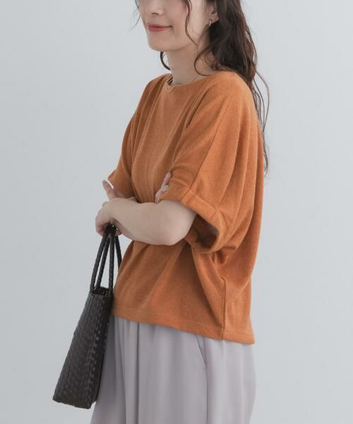 URBAN RESEARCH DOORS / アーバンリサーチ ドアーズ Tシャツ | ラフインレイ袖タックプルオーバー | 詳細2
