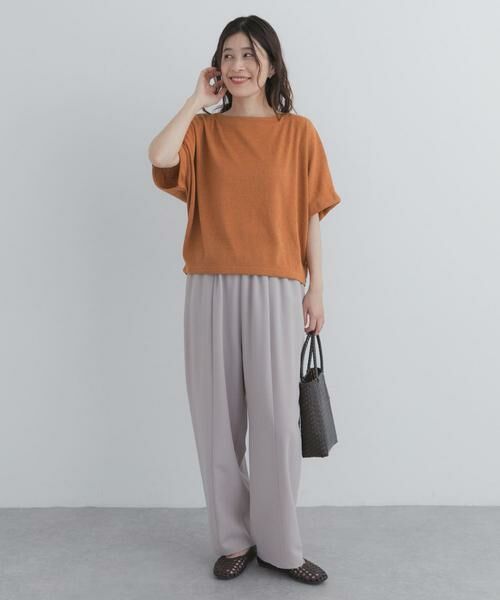 URBAN RESEARCH DOORS / アーバンリサーチ ドアーズ Tシャツ | ラフインレイ袖タックプルオーバー | 詳細6