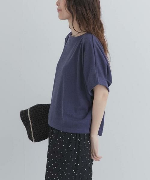 URBAN RESEARCH DOORS / アーバンリサーチ ドアーズ Tシャツ | ラフインレイ袖タックプルオーバー | 詳細14