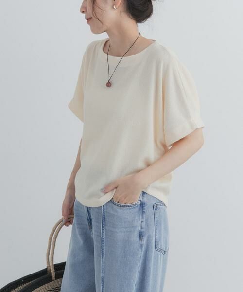 URBAN RESEARCH DOORS / アーバンリサーチ ドアーズ Tシャツ | ラフインレイ袖タックプルオーバー | 詳細27