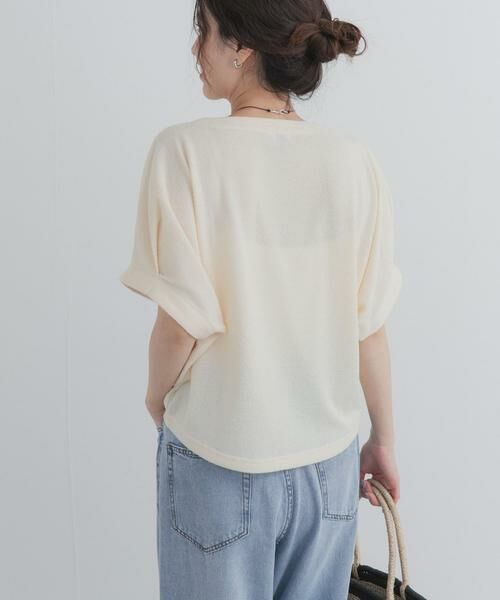 URBAN RESEARCH DOORS / アーバンリサーチ ドアーズ Tシャツ | ラフインレイ袖タックプルオーバー | 詳細28