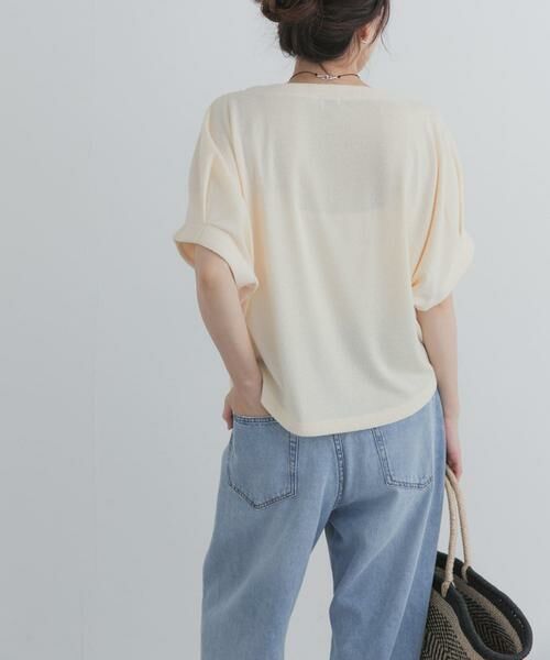 URBAN RESEARCH DOORS / アーバンリサーチ ドアーズ Tシャツ | ラフインレイ袖タックプルオーバー | 詳細29