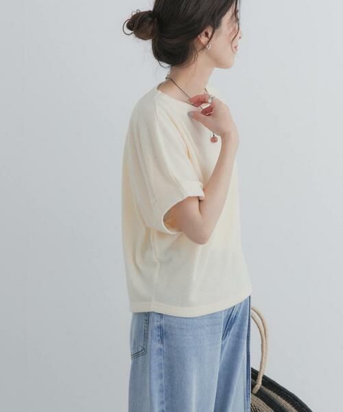 URBAN RESEARCH DOORS / アーバンリサーチ ドアーズ Tシャツ | ラフインレイ袖タックプルオーバー | 詳細30