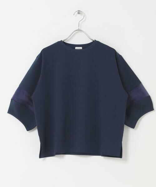 URBAN RESEARCH DOORS / アーバンリサーチ ドアーズ Tシャツ | 異素材ドッキングスリーブプルオーバー | 詳細19