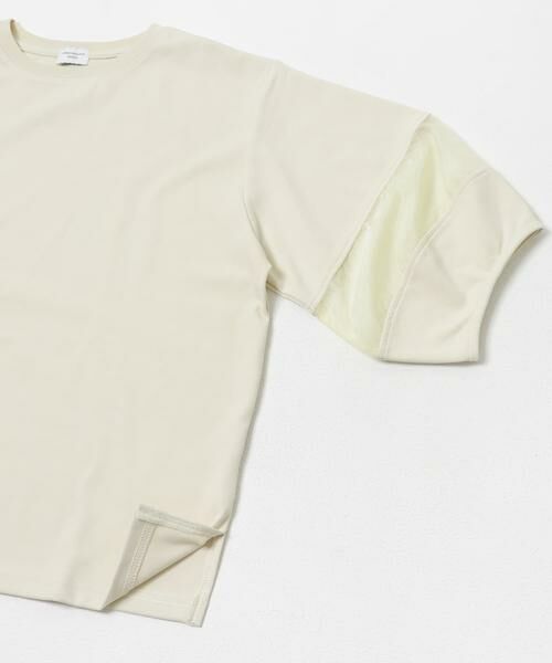 URBAN RESEARCH DOORS / アーバンリサーチ ドアーズ Tシャツ | 異素材ドッキングスリーブプルオーバー | 詳細30