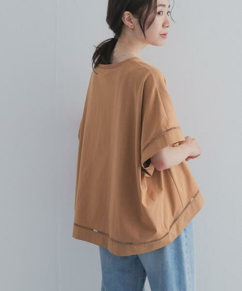 URBAN RESEARCH DOORS / アーバンリサーチ ドアーズ Tシャツ | ハシゴレースドッキングプルオーバー | 詳細1