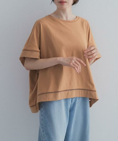 URBAN RESEARCH DOORS / アーバンリサーチ ドアーズ Tシャツ | ハシゴレースドッキングプルオーバー | 詳細2