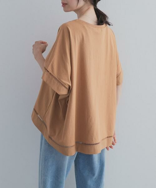 URBAN RESEARCH DOORS / アーバンリサーチ ドアーズ Tシャツ | ハシゴレースドッキングプルオーバー | 詳細5