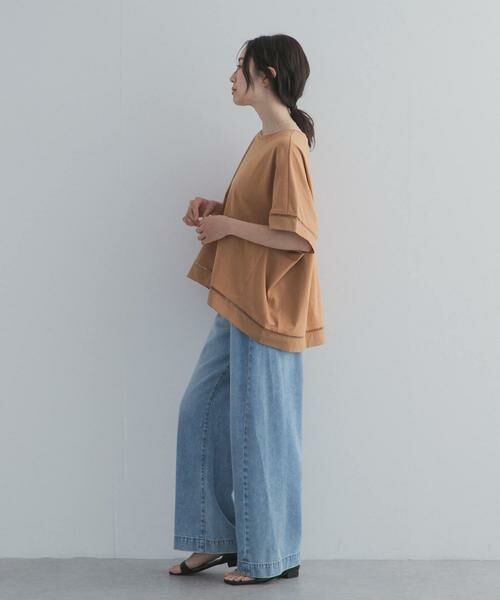 URBAN RESEARCH DOORS / アーバンリサーチ ドアーズ Tシャツ | ハシゴレースドッキングプルオーバー | 詳細7