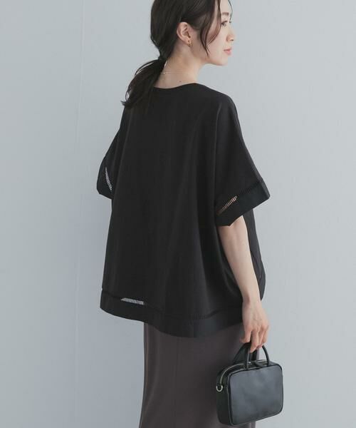 URBAN RESEARCH DOORS / アーバンリサーチ ドアーズ Tシャツ | ハシゴレースドッキングプルオーバー | 詳細23