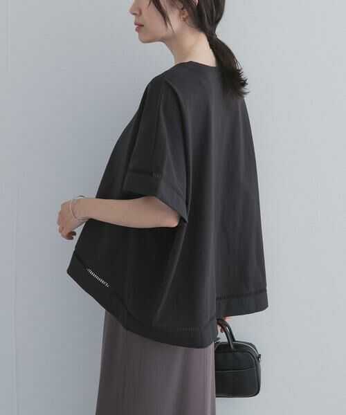 URBAN RESEARCH DOORS / アーバンリサーチ ドアーズ Tシャツ | ハシゴレースドッキングプルオーバー | 詳細27