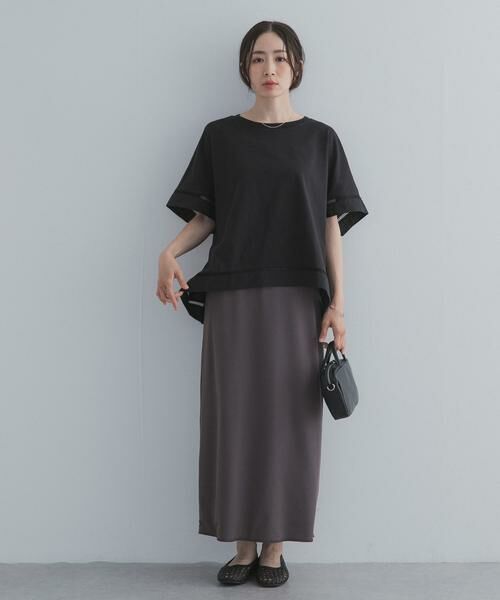 URBAN RESEARCH DOORS / アーバンリサーチ ドアーズ Tシャツ | ハシゴレースドッキングプルオーバー | 詳細29