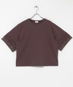 URBAN RESEARCH DOORS / アーバンリサーチ ドアーズ Tシャツ | レーススリーブTシャツ