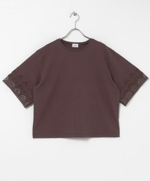 URBAN RESEARCH DOORS / アーバンリサーチ ドアーズ Tシャツ | レーススリーブTシャツ | 詳細1