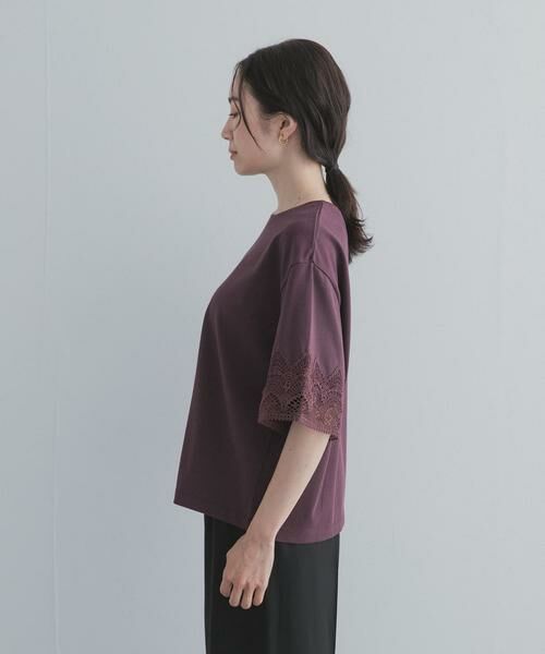 URBAN RESEARCH DOORS / アーバンリサーチ ドアーズ Tシャツ | レーススリーブTシャツ | 詳細7