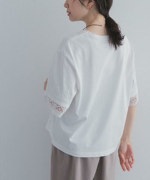 URBAN RESEARCH DOORS / アーバンリサーチ ドアーズ Tシャツ | レーススリーブTシャツ | 詳細27
