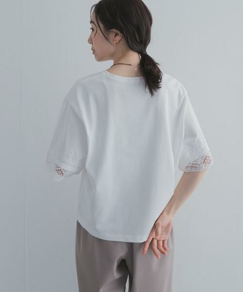 URBAN RESEARCH DOORS / アーバンリサーチ ドアーズ Tシャツ | レーススリーブTシャツ | 詳細28