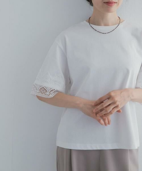 URBAN RESEARCH DOORS / アーバンリサーチ ドアーズ Tシャツ | レーススリーブTシャツ | 詳細29
