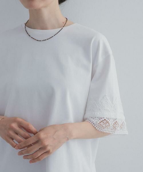 URBAN RESEARCH DOORS / アーバンリサーチ ドアーズ Tシャツ | レーススリーブTシャツ | 詳細30