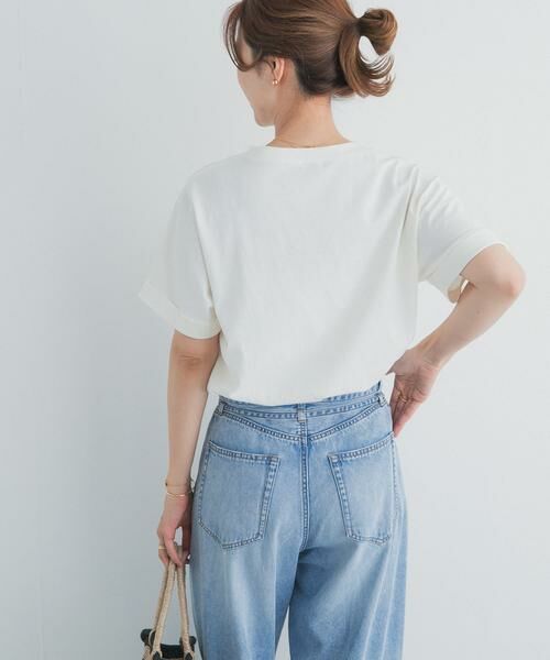 URBAN RESEARCH DOORS / アーバンリサーチ ドアーズ Tシャツ | 『UR TECH』コットンロールスリーブプルオーバー | 詳細17