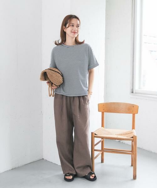 URBAN RESEARCH DOORS / アーバンリサーチ ドアーズ Tシャツ | 『UR TECH』コットンロールスリーブプルオーバー | 詳細29