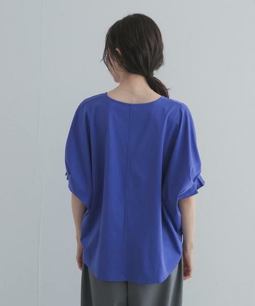 URBAN RESEARCH DOORS / アーバンリサーチ ドアーズ Tシャツ | 『UR TECH』サマシェアタックスリーブプルオーバー | 詳細10