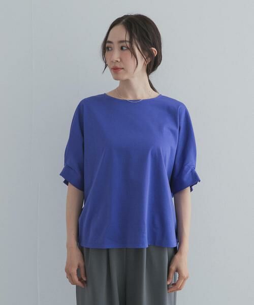 URBAN RESEARCH DOORS / アーバンリサーチ ドアーズ Tシャツ | 『UR TECH』サマシェアタックスリーブプルオーバー | 詳細8