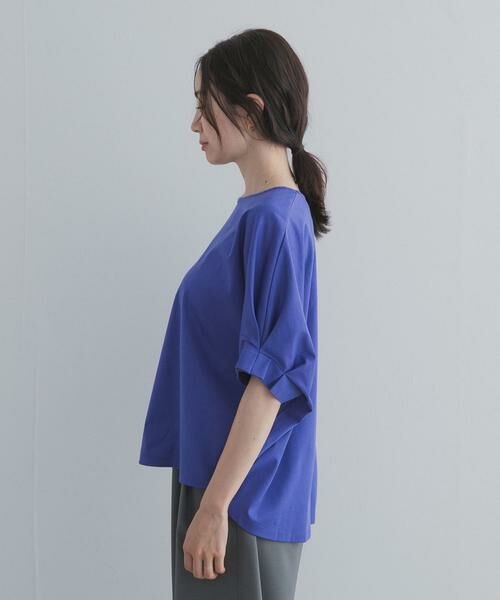 URBAN RESEARCH DOORS / アーバンリサーチ ドアーズ Tシャツ | 『UR TECH』サマシェアタックスリーブプルオーバー | 詳細9