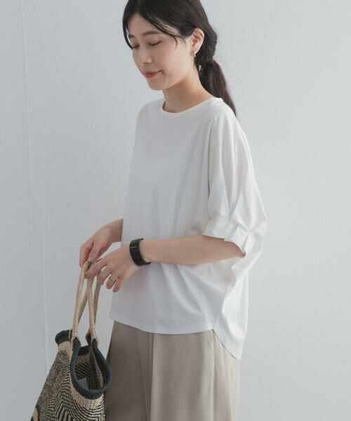 URBAN RESEARCH DOORS / アーバンリサーチ ドアーズ Tシャツ | 『UR TECH』サマシェアタックスリーブプルオーバー | 詳細21
