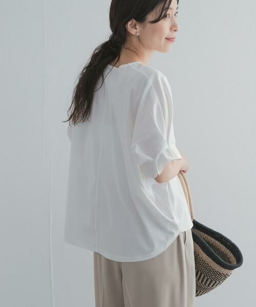 URBAN RESEARCH DOORS / アーバンリサーチ ドアーズ Tシャツ | 『UR TECH』サマシェアタックスリーブプルオーバー | 詳細22