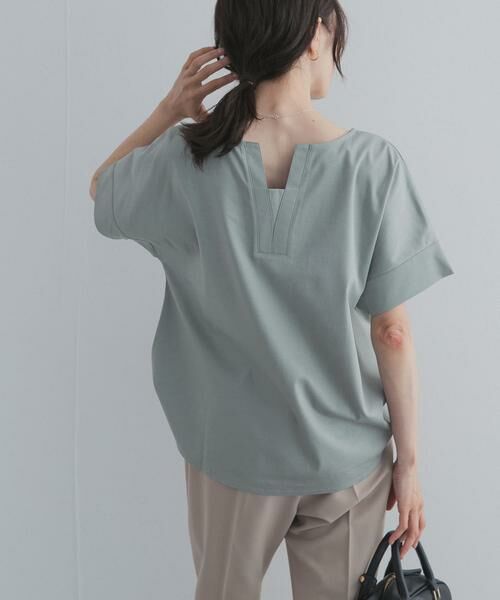 URBAN RESEARCH DOORS / アーバンリサーチ ドアーズ Tシャツ | 『UR TECH』サマシェアバックポイントプルオーバー | 詳細2