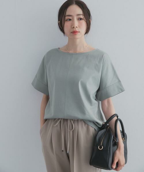 URBAN RESEARCH DOORS / アーバンリサーチ ドアーズ Tシャツ | 『UR TECH』サマシェアバックポイントプルオーバー | 詳細5