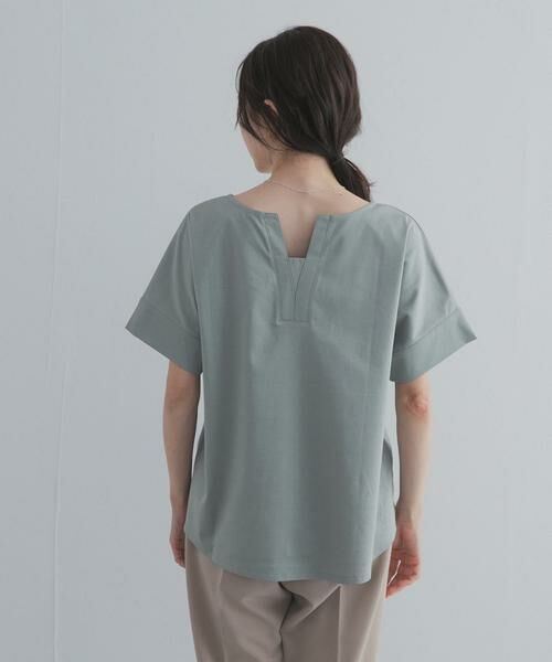 URBAN RESEARCH DOORS / アーバンリサーチ ドアーズ Tシャツ | 『UR TECH』サマシェアバックポイントプルオーバー | 詳細9