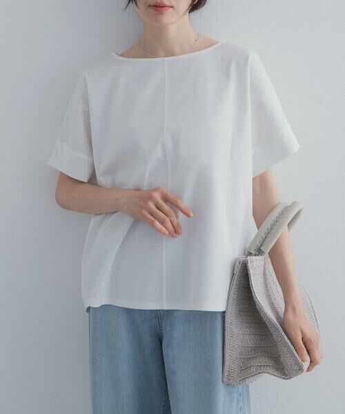 URBAN RESEARCH DOORS / アーバンリサーチ ドアーズ Tシャツ | 『UR TECH』サマシェアバックポイントプルオーバー | 詳細25