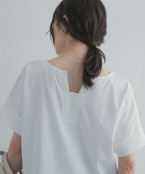 URBAN RESEARCH DOORS / アーバンリサーチ ドアーズ Tシャツ | 『UR TECH』サマシェアバックポイントプルオーバー | 詳細28