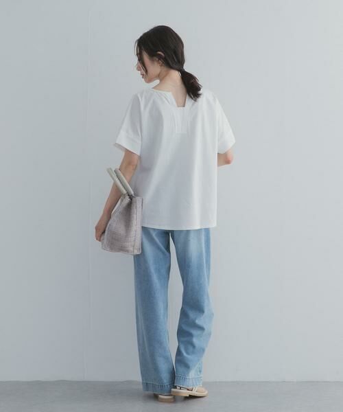 URBAN RESEARCH DOORS / アーバンリサーチ ドアーズ Tシャツ | 『UR TECH』サマシェアバックポイントプルオーバー | 詳細30