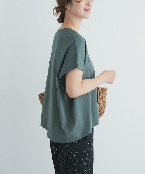 URBAN RESEARCH DOORS / アーバンリサーチ ドアーズ Tシャツ | 『UR TECH』汗染み防止ドルマンTシャツ | 詳細1