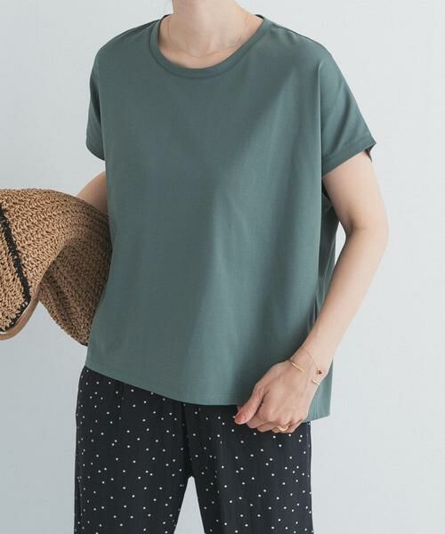 URBAN RESEARCH DOORS / アーバンリサーチ ドアーズ Tシャツ | 『UR TECH』汗染み防止ドルマンTシャツ | 詳細4