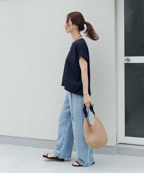 URBAN RESEARCH DOORS / アーバンリサーチ ドアーズ Tシャツ | 『UR TECH』汗染み防止ドルマンTシャツ | 詳細19