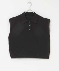 URBAN RESEARCH DOORS / アーバンリサーチ ドアーズ ニット・セーター | 『WEB限定』フレンチスリーブポロニット