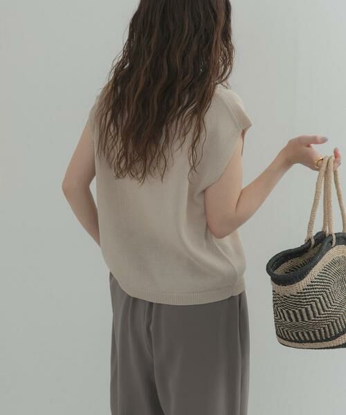 URBAN RESEARCH DOORS / アーバンリサーチ ドアーズ ニット・セーター | 『WEB限定』フレンチスリーブポロニット | 詳細27