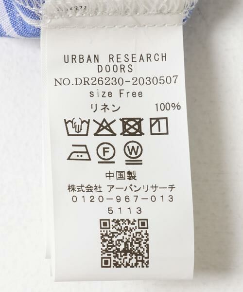 URBAN RESEARCH DOORS / アーバンリサーチ ドアーズ シャツ・ブラウス | リネンフレンチスリーブドロストブラウス | 詳細30