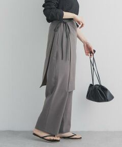 URBAN RESEARCH DOORS / アーバンリサーチ ドアーズ その他パンツ | ラップレイヤードストレートパンツ