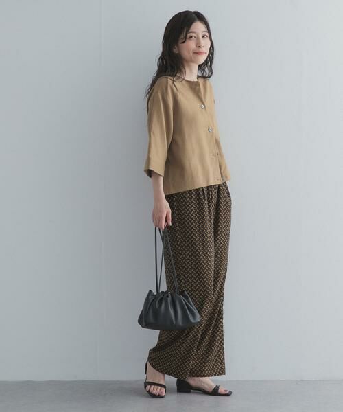 URBAN RESEARCH DOORS / アーバンリサーチ ドアーズ その他パンツ | プリントストレートイージーパンツ | 詳細20