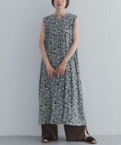 URBAN RESEARCH DOORS / アーバンリサーチ ドアーズ ワンピース | フラワープリントノースリーブワンピース