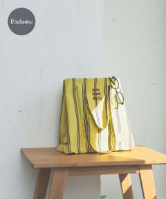 URBAN RESEARCH DOORS / アーバンリサーチ ドアーズ トートバッグ | 『別注』beej×DOORS　ストライプトートバッグ